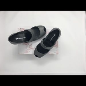 United Nude Grey Wedge Sandals Size 38